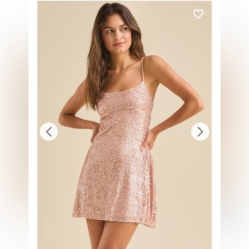 New with tags Altar’d state Dorothy sequin mini dress